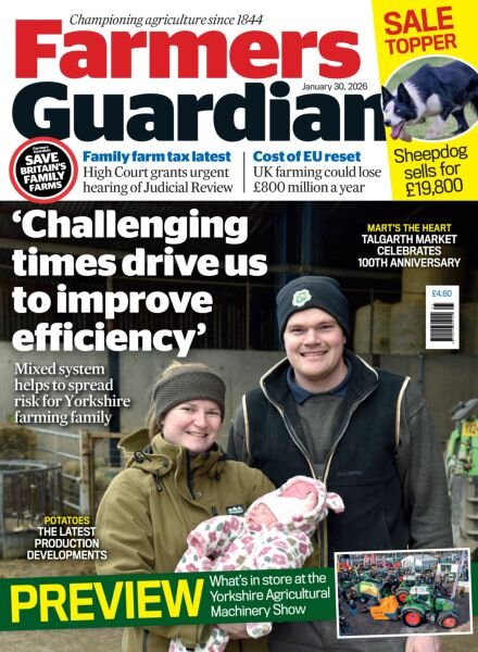 Farmers Guardian – 29 January 2026 Cover