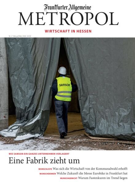 FAZ Metropol – Februar-Marz 2026 Cover