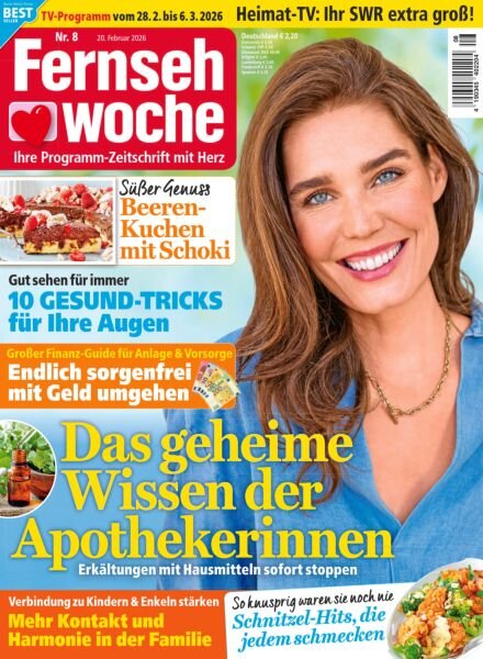 Fernsehwoche – 20 Februar 2026 Cover