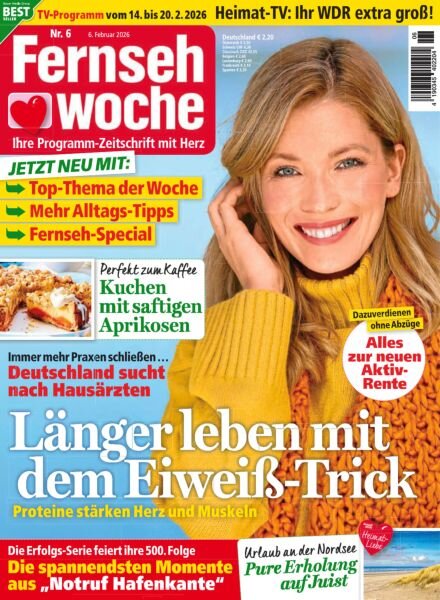 Fernsehwoche – 6 Februar 2026 Cover