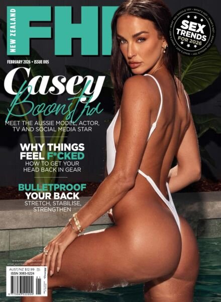 FHM New Zealand – February 2026 Cover