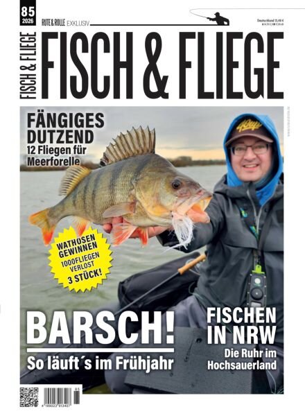Fisch & Fliege – Januar 2026 Cover