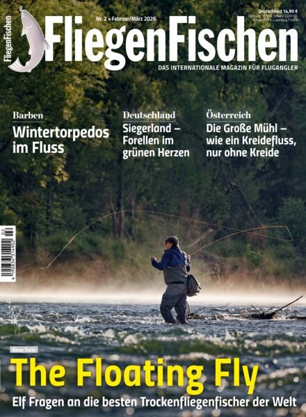 FliegenFischen – Februar-Marz 2026 Cover