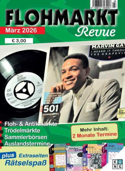 Flohmarkt Revue – Marz 2026 Cover