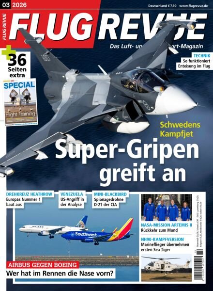Flug Revue – Marz 2026 Cover