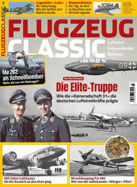Flugzeug Classic – Marz 2026 Cover