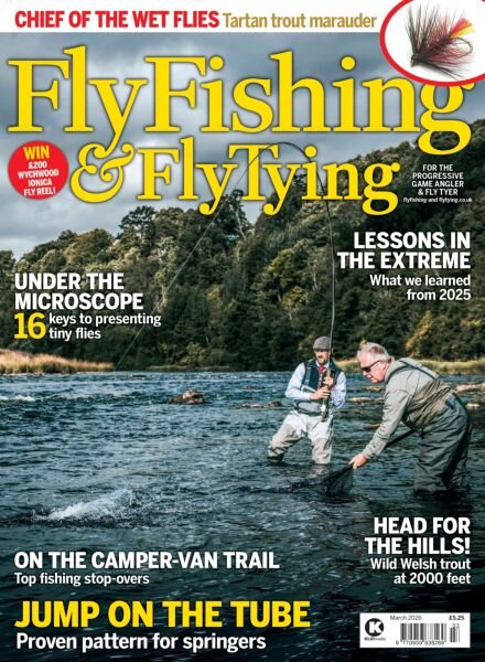 Fly Fishing & Fly Tying – March 2026 Cover
