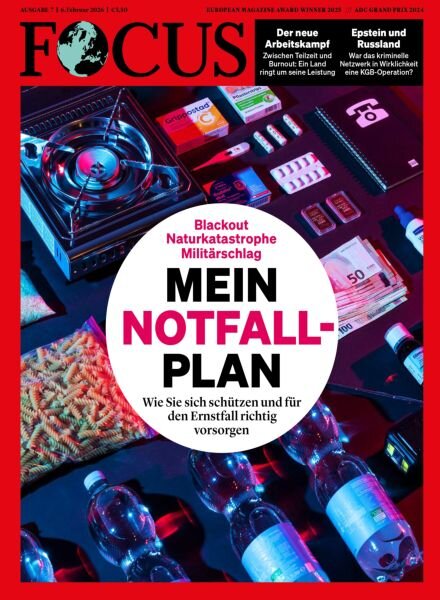 Focus – 6 Februar 2026 Cover