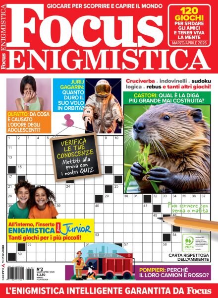 Focus Enigmistica – Marzo-Aprile 2026 Cover