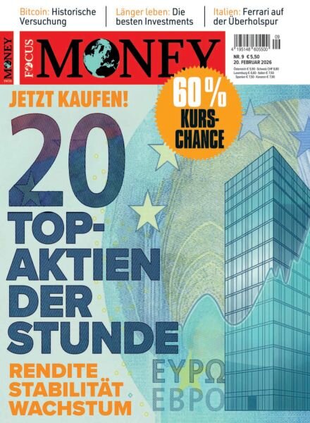 Focus Money – 20 Februar 2026 Cover