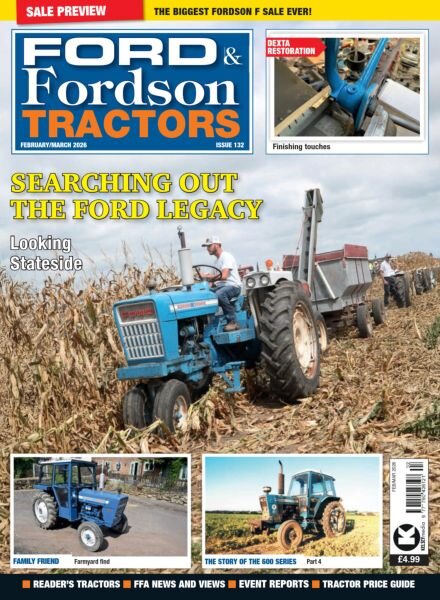 Ford & Fordson Tractors – February-March 2026 Cover