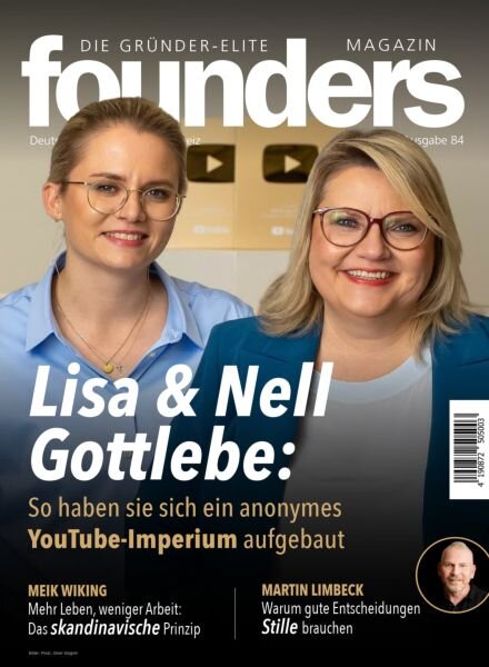 Founders Magazin – Januar 2026 Cover