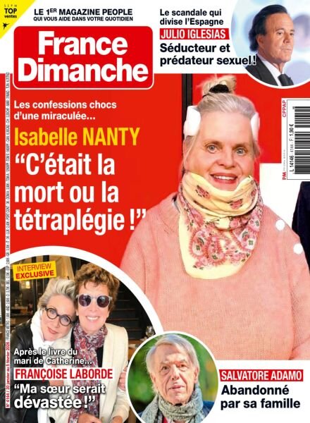 France Dimanche – 30 Janvier 2026 Cover