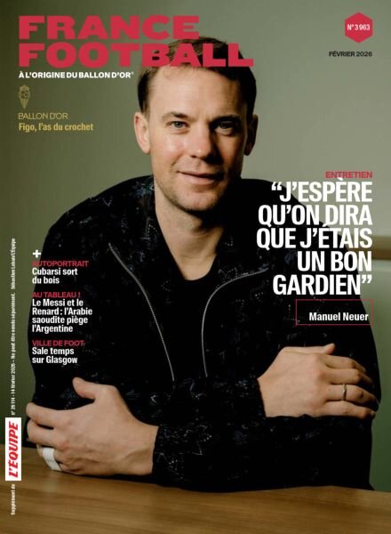 France Football – Fevrier 2026 Cover