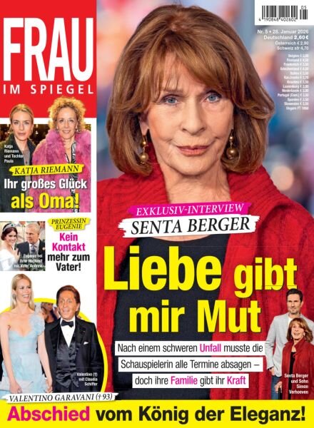Frau im Spiegel – 28 Januar 2026 Cover
