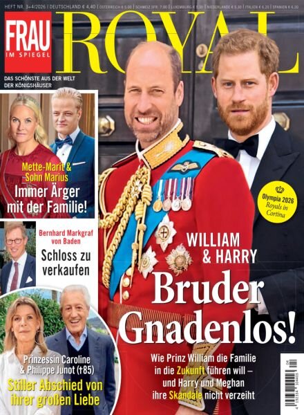 Frau im Spiegel Royal – Marz-April 2026 Cover