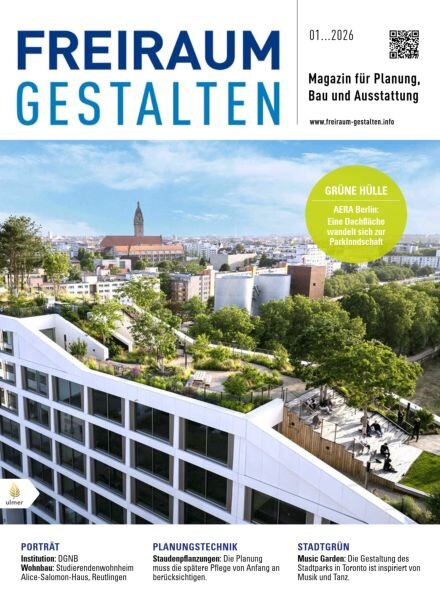 Freiraum Gestalten – Nr 1 2026 Cover