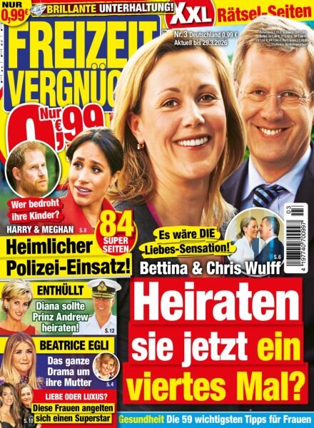Freizeit Vergnugen – Februar 2026 Cover