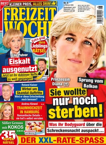 Freizeitwoche – 4 Februar 2026 Cover