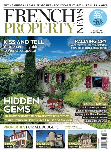 French Property News – March-April 2026 Cover