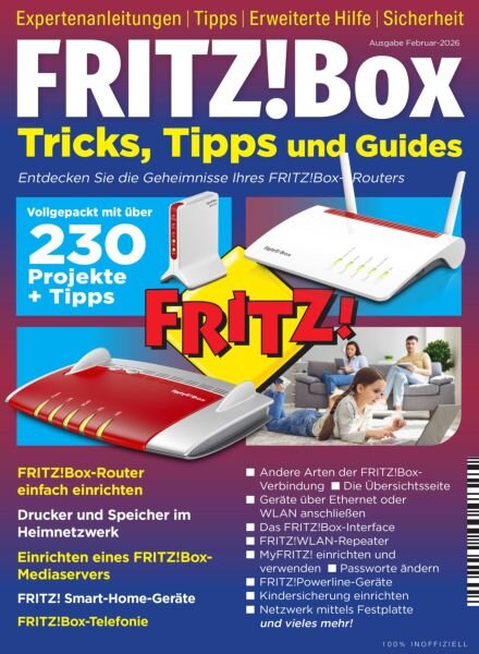 FRITZ!BOX Der Guide fur Einsteiger – Februar 2026 Cover