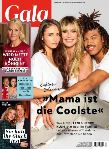 Gala Germany – 12 Februar 2026 Cover