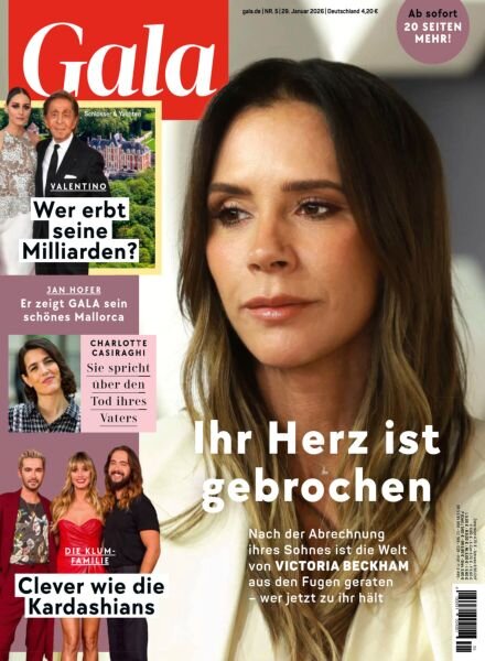 Gala Germany – 29 Januar 2026 Cover
