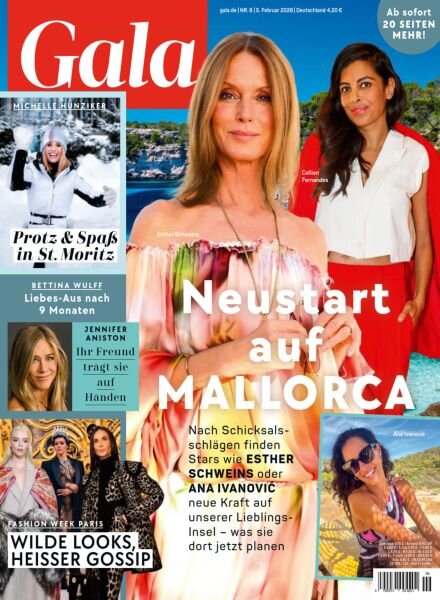 Gala Germany – Nr 6 5 Februar 2026 Cover