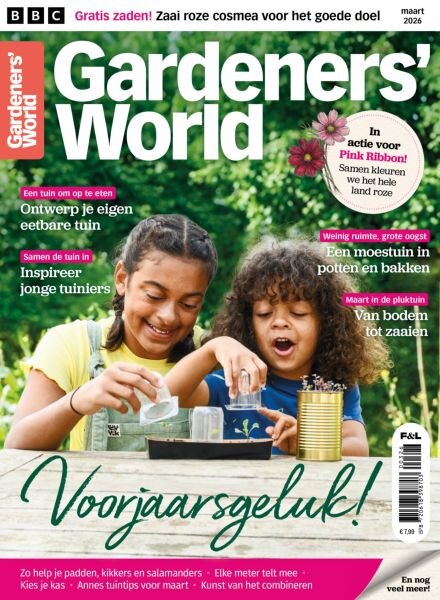 Gardeners’ World Netherlands – Maart 2026 Cover