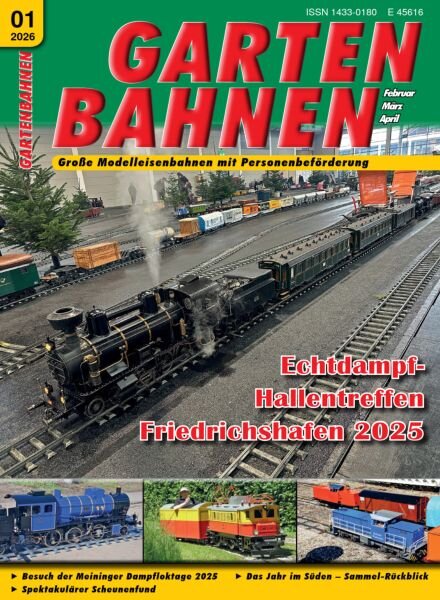 Gartenbahnen – Februar-April 2026 Cover