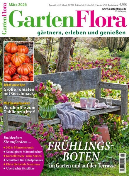 GartenFlora – Marz 2026 Cover