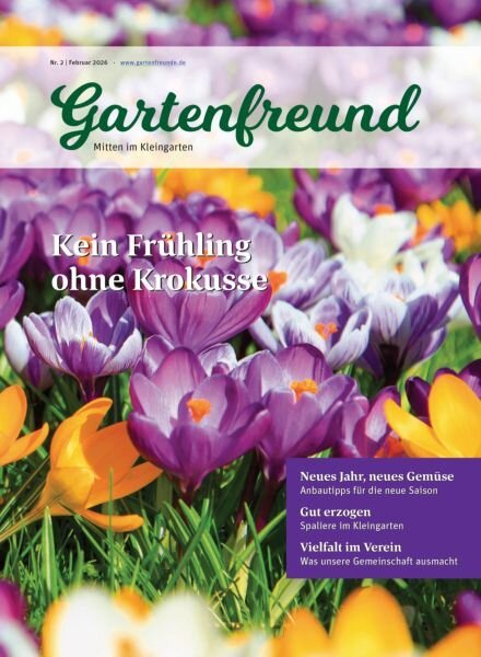 Gartenfreund – Februar 2026 Cover