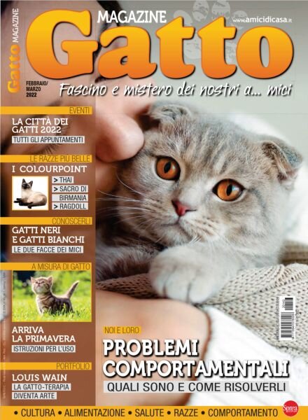 Gatto Magazine – Febbraio-Marzo 2022 Cover