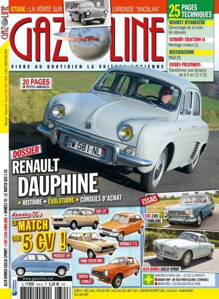 Gazoline – Mars 2026 Cover