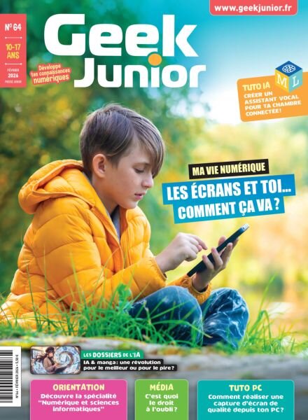 Geek Junior – Fevrier 2026 Cover