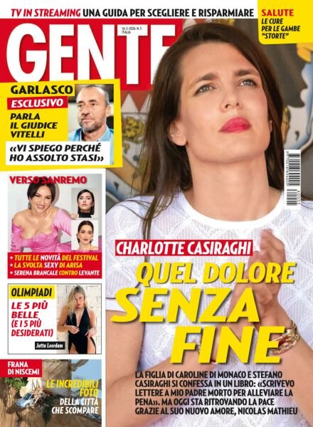 Gente Italia – 14 Febbraio 2026 Cover