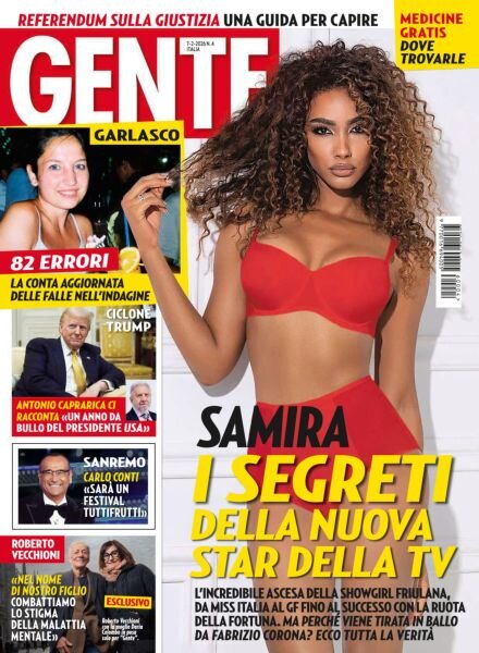 Gente Italia – 7 Febbraio 2026 Cover