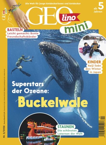 GEOlino mini – Nr 2 2026 Cover