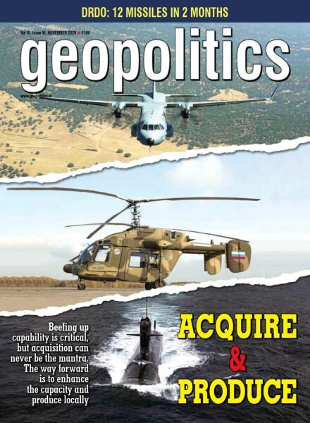 Geopolitics – November 2020 Cover