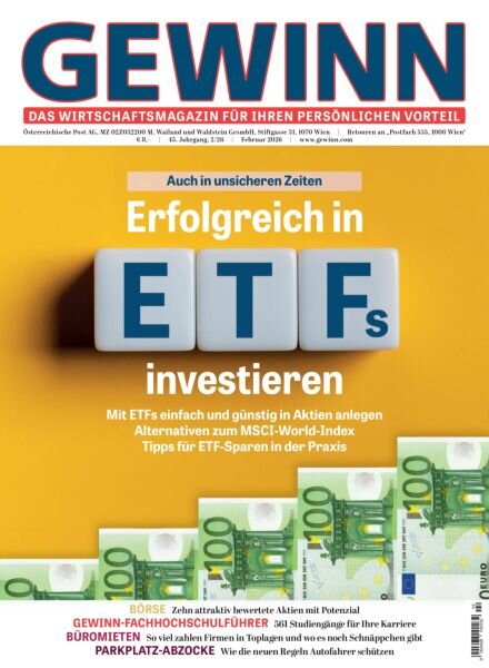 Gewinn – Februar 2026 Cover