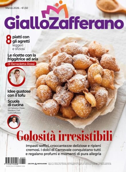 Giallo Zafferano – Marzo 2026 Cover