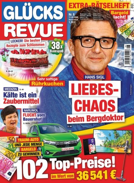 Glucks Revue – 10 Februar 2026 Cover