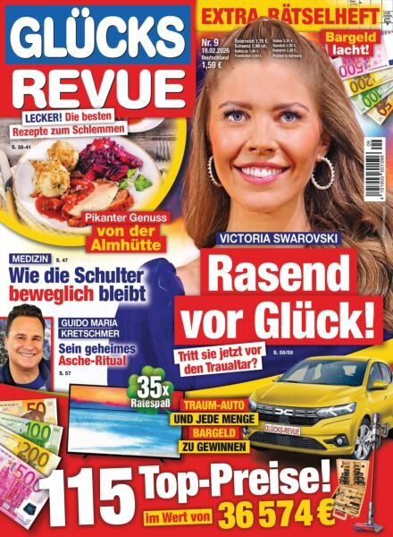 Glucks Revue – 17 Februar 2026 Cover