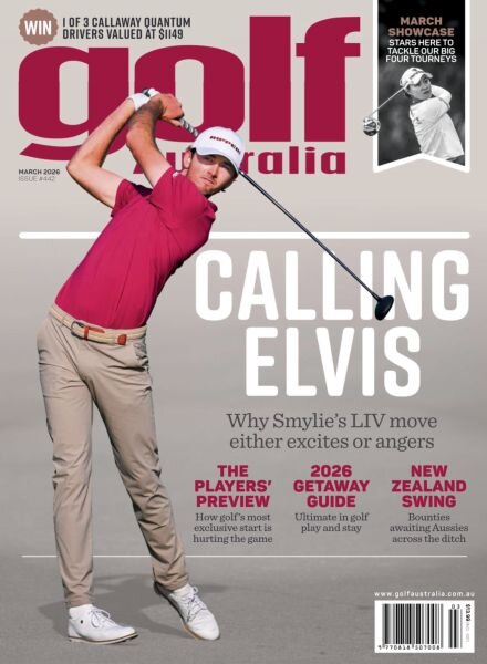 Golf Australia – March 2026 Cover