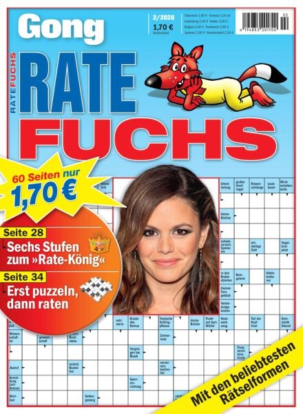 Gong Ratefuchs – Februar 2026 Cover
