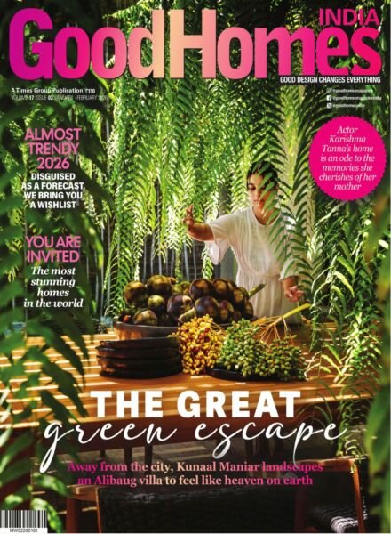 GoodHomes India – January-February 2026 Cover