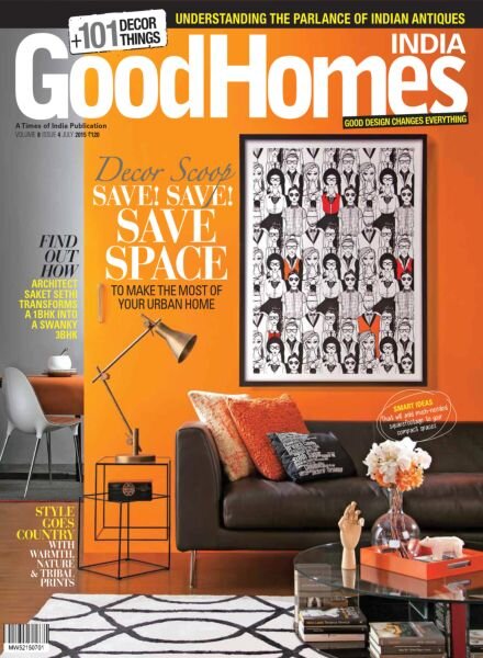 GoodHomes India – July 2015 Cover