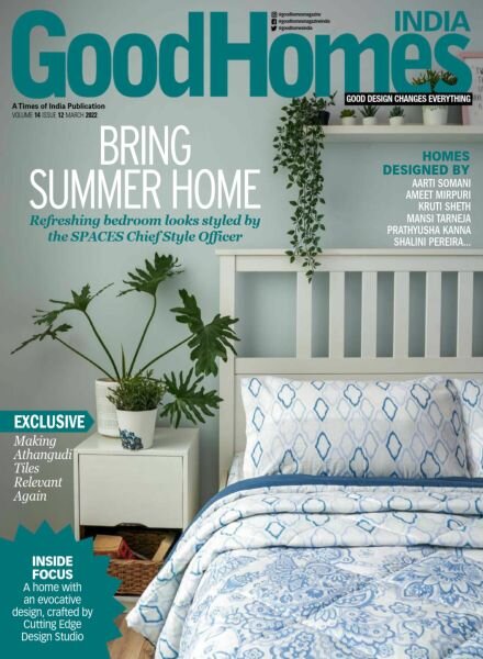 GoodHomes India – March 2022 Cover