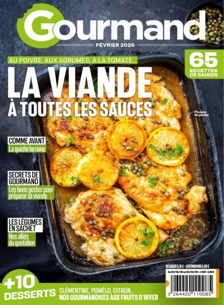 Gourmand – Fevrier 2026 Cover