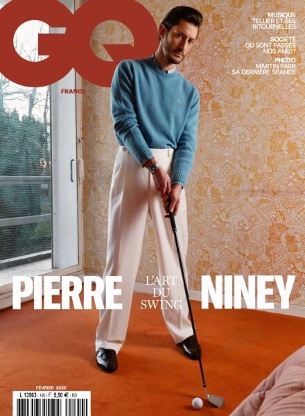 GQ France – Fevrier 2026 Cover